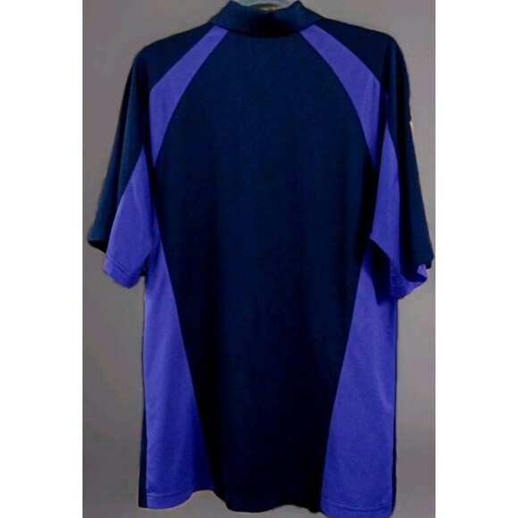 Stan Herman Utility Work Shirt Purple Black Polo Men’s L Courier Style Tech Wear - Picture 4 of 8